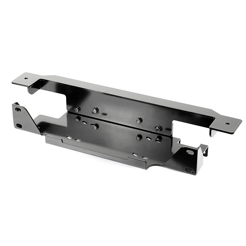 Rugged Ridge 11543.15 Winch Plate Stamped Bumper 13-18 Jeep Wrangler