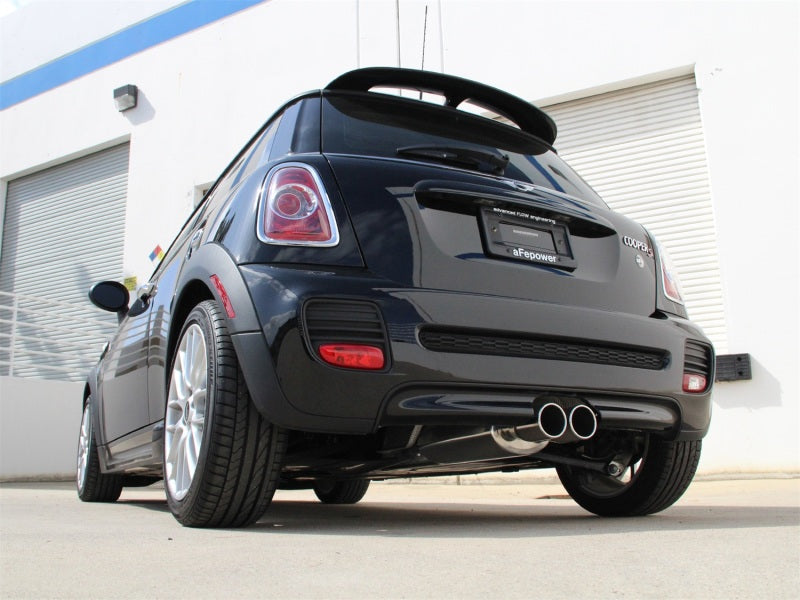 aFe 49-36318 MACHForce XP Cat Back Exhaust 07-13 Mini Cooper S L4 1.6L (Turbo) R56/R57/R58