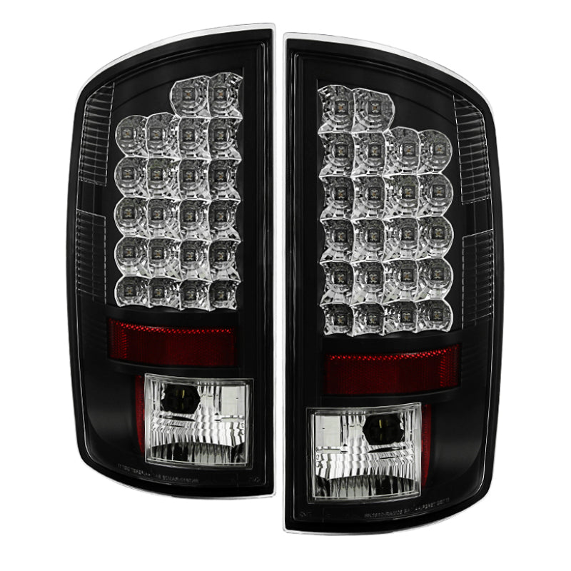 SPYDER 5002556 Spyder Dodge RAM 02-06 1500/RAM 2500/3500 03-06 LED Tail Light Black ALT-YD-DRAM02-LED-BK