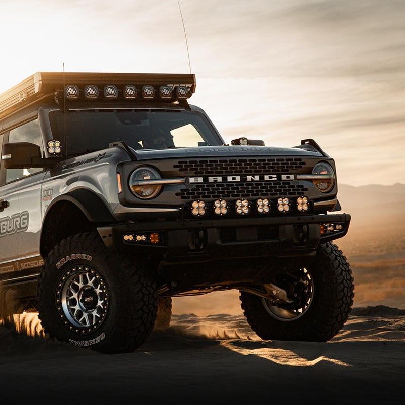 Camburg CAM-110214-GRY Ford Bronco 21-23 KINETIK V2 Performance Billet Uniball Upper Arms