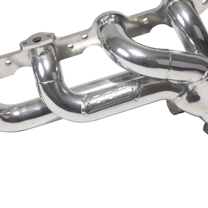 BBK 40050 99-04 GM Truck SUV 4.8 5.3 Shorty Tuned Length Exhaust Headers - 1-3/4 Silver Ceramic