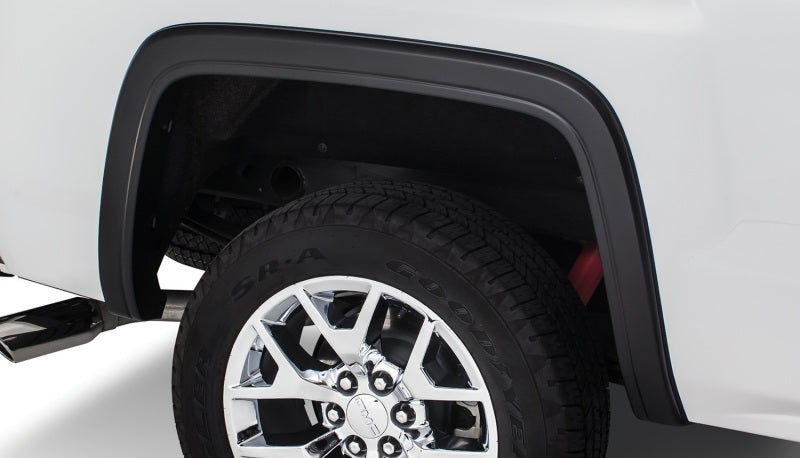 Bushwacker 40084-02 07-13 GMC Sierra 1500 Fleetside OE Style Flares 2pc 69.3in Bed - Black