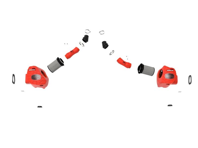 aFe 50-70100DR POWER Momentum GT Pro Dry S Intake System 22-23 Toyota Tundra V6-3.4L (tt) Red Edition