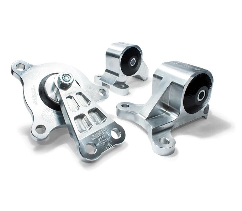 Innovative Mounts B90650-95A Innovative 02-06 Acura RSX K-Series Silver Aluminum Mounts 95A Bushings (Not K24 Trans)