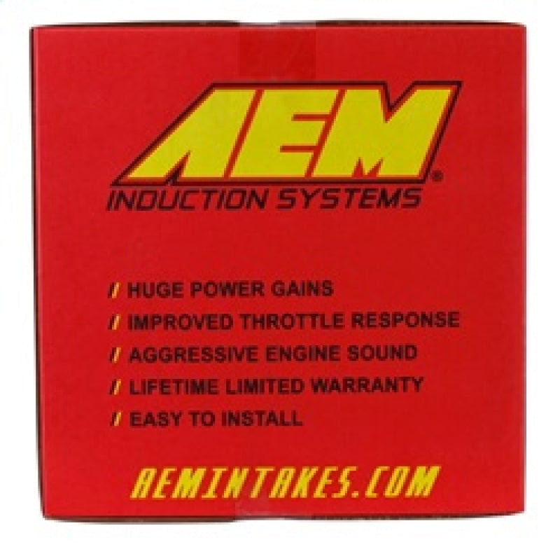 AEM Induction 21-863WR 2019 Subaru WRX STI 2.5L Cold Air Intake - Wrinkle Red