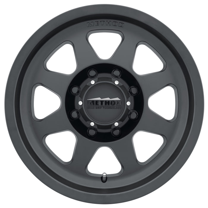 Method Wheels MR70179087512N Method MR701 17x9 -12mm Offset 8x170 130.81mm CB Matte Black Wheel