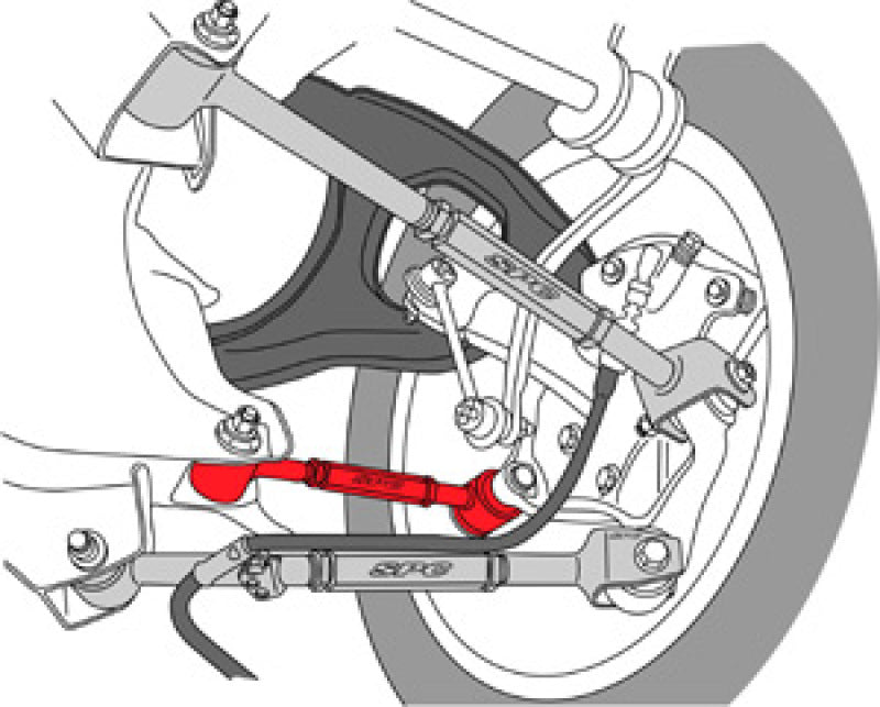 SPC Performance 67555 08-10 Honda Accord/09-10 Acura TSX/TL Rear Adjustable Toe Arm