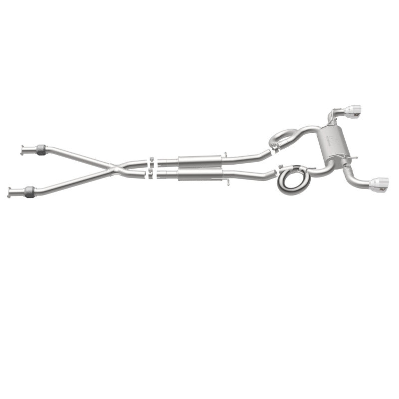 Magnaflow 19135 MagnaFlow Cat-Back 09-17 Nissan 370Z V6 3.7L Street Series SS 2.25in Dual Split Rear Exit Exhaust