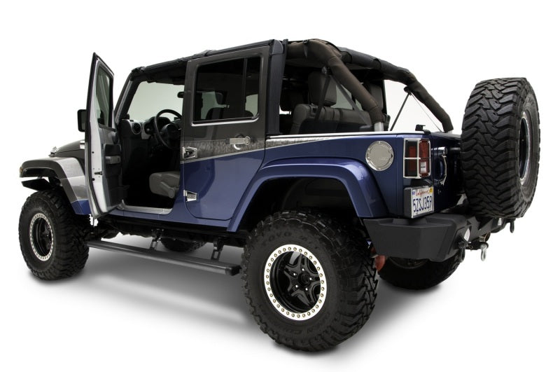 AMP Research 75122-01A 2007-2017 Jeep Wrangler JK 4 Door PowerStep - Black