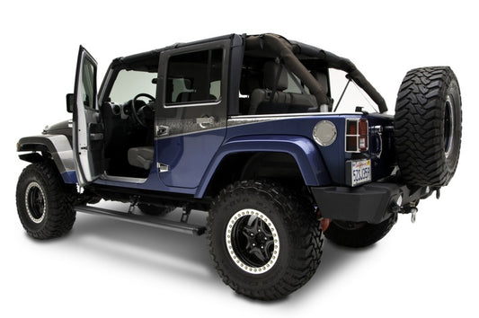 AMP Research 75122-01A 2007-2017 Jeep Wrangler JK 4 Door PowerStep - Black
