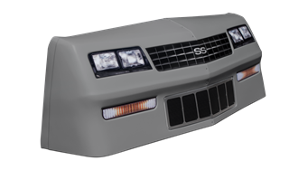 Fivestar FIV021-410-G 88 Monte Nose MD3 Gray Plastic