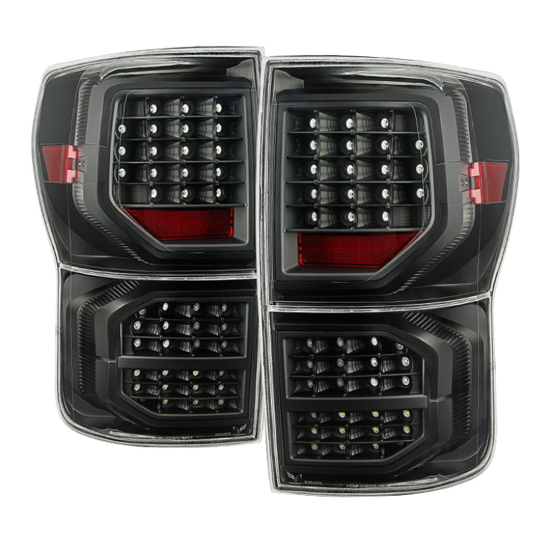 SPYDER 9034466 xTune Toyota Tundra 07-13 LED Tail Lights Black ALT-JH-TTU07-LED-G2-BK