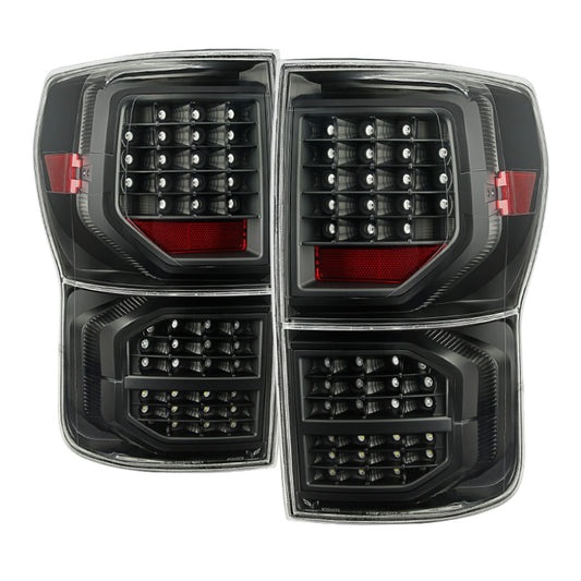SPYDER 9034466 xTune Toyota Tundra 07-13 LED Tail Lights Black ALT-JH-TTU07-LED-G2-BK