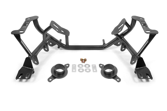 BMR Suspension KM742H BMR 96-04 Ford Mustang K-Member Standard Version w/ Spring Perches - Black Hammertone