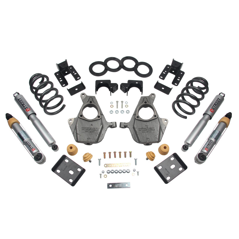 Belltech 1013SP LOWERING KIT 16.5-17 Chevrolet Silverado Ext/Crew Cab 2WD 3-4F / 5-6R