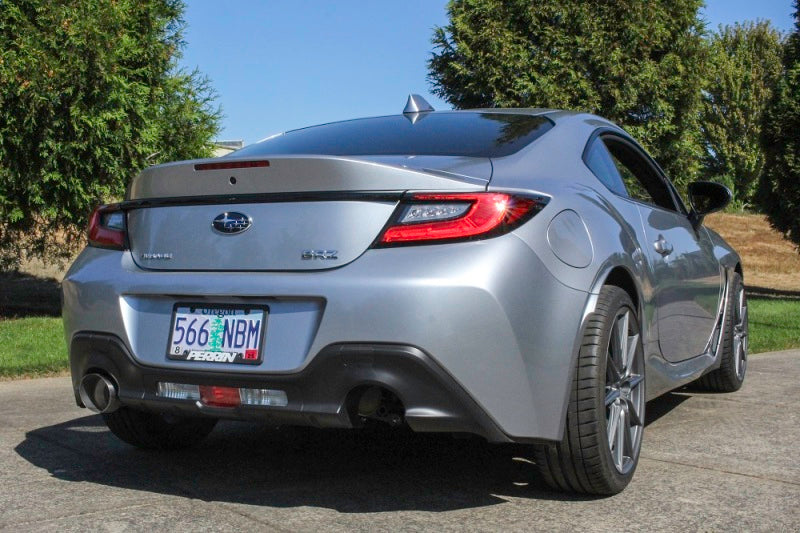 Perrin Performance PSP-EXT-368BR PERRIN 22-25 Subaru BRZ / Toyota GR86 Axle Back Exhaust SS (Single Side Exit w/Helmholtz Chamber)