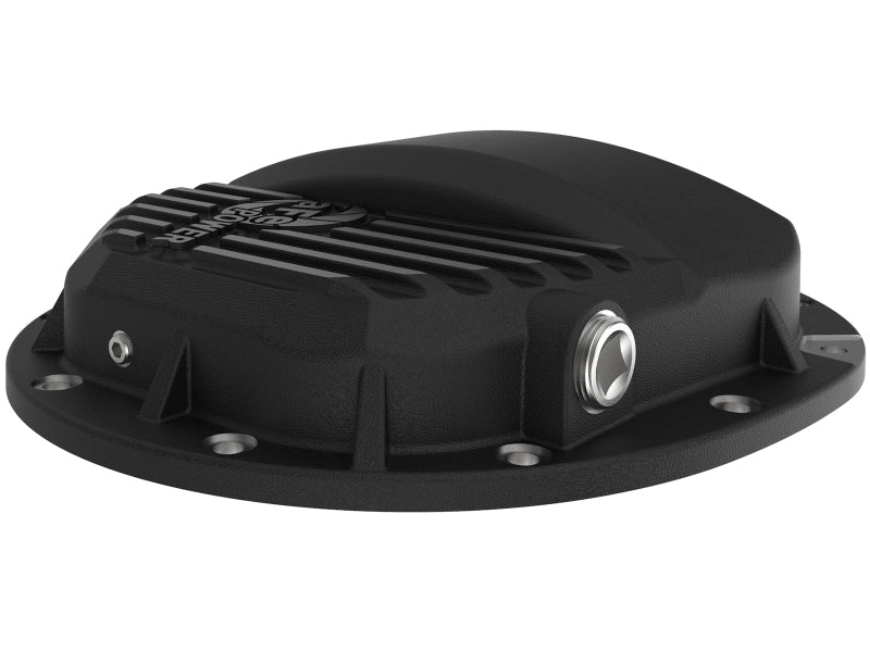 aFe 46-71120B Power Pro Series AAM 9.5/9.76 Rear Diff Cover Black w/Mach Fins 14-19 GM Silverado/Sierra 1500