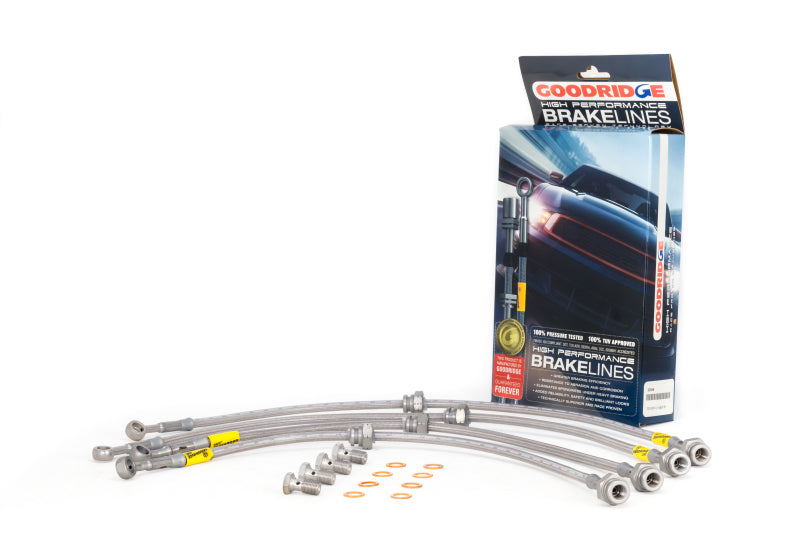 Goodridge 22046 00-06 Nissan Sentra 2.0L w/ ABS incl. SE-R & Spec-V Brake Lines