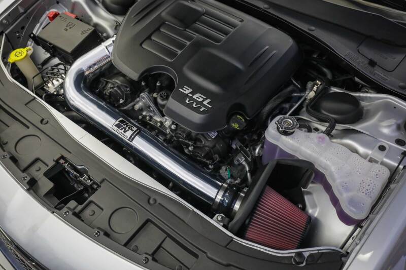 K&N Engineering 69-2544TP K&N 11-12 Chrysler 300 3.6L / 11-12 Dodge Challenger/Charger 3.6L Typhoon Performance Intake
