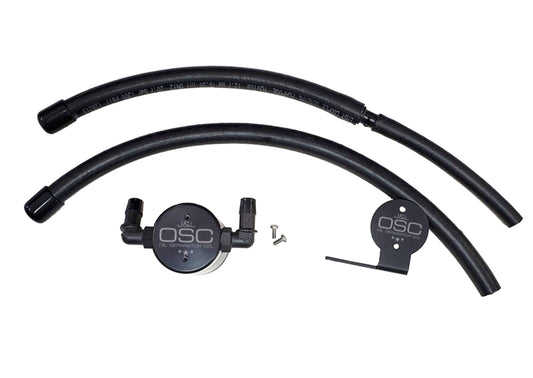 J&L 3105D-B 07-21 Toyota Tundra 5.7L Driver Side Oil Separator 3.0 - Black Anodized