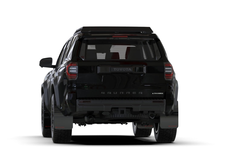 Rally Armor MF148-UR-BLK-MBK 2025+ Toyota 4Runner Black UR Mud Flap w/ Metallic Black Logo