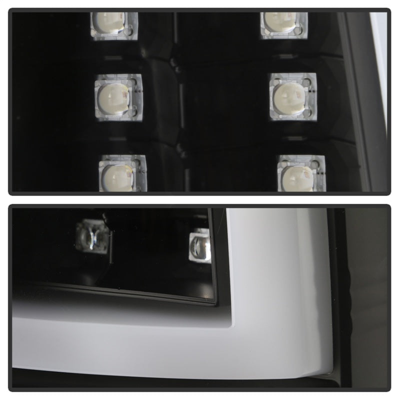SPYDER 5085849 Spyder 03-06 Chevy Silverado - (Does Not Fit Stepside) LED Tail Lights - All Black ALT-YD-CS03V2-LED