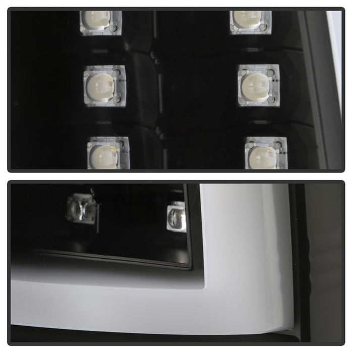 SPYDER 5085849 Spyder 03-06 Chevy Silverado - (Does Not Fit Stepside) LED Tail Lights - All Black ALT-YD-CS03V2-LED
