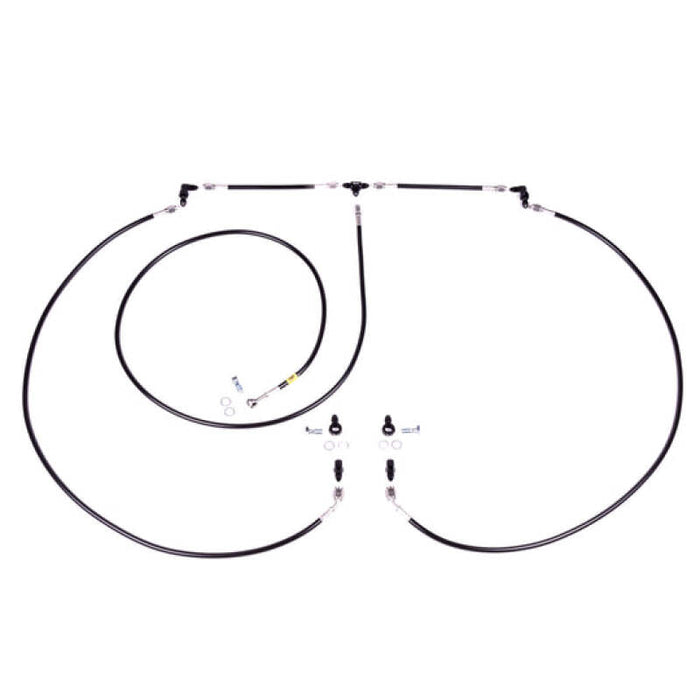 Chase Bays CB-CC-HB Chevrolet Corvette C5/C6 Stand Alone Dual Rear Calipers Hydro Handbrake Brake Line Kit