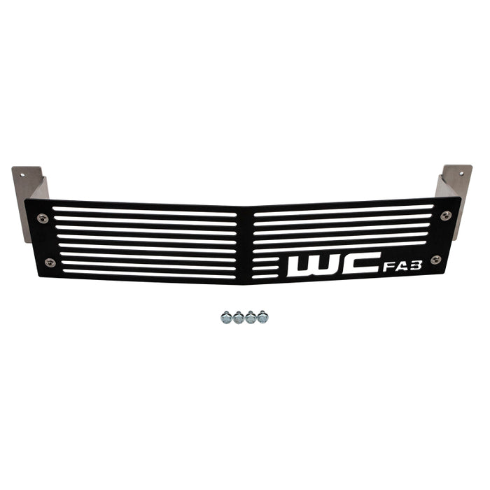 Wehrli WCF100290-GB 15-19 Chevrolet Silverado HD 6.6L LML/L5P Duramax Bumper Grille - Gloss Black