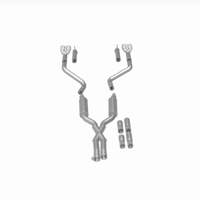 Magnaflow 19367 MagnaFlow 2017+ Dodge Challenger 409 SS Polished 3in Quad Tips Cat-Back Exhaust
