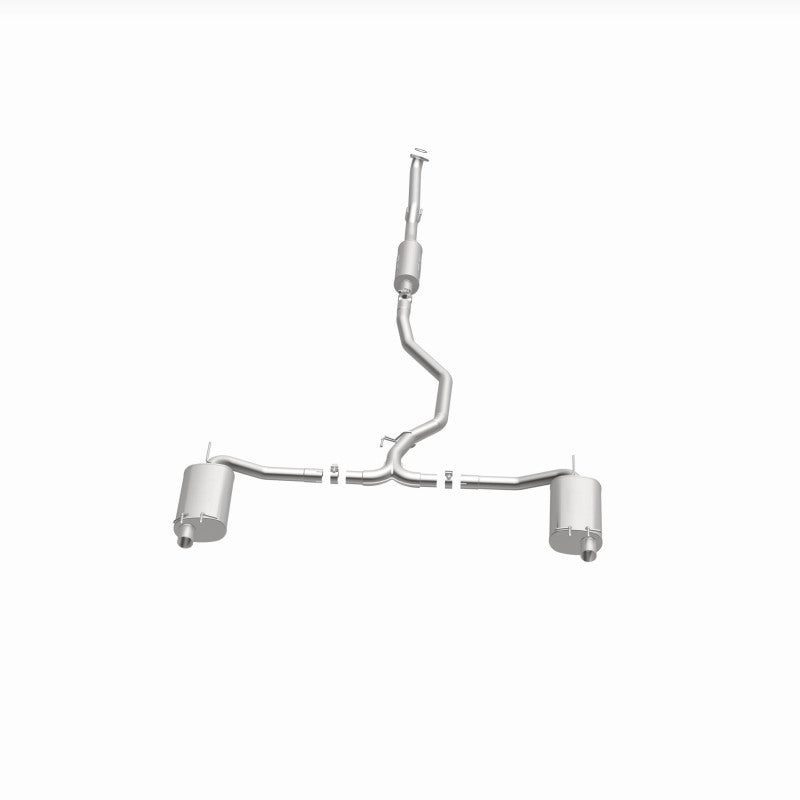 Magnaflow 19393 MagnaFlow CatBack 2018 Honda Accord L4 2.0LGAS 2.5in Dual Outlet Stainless Street Series Exhaust