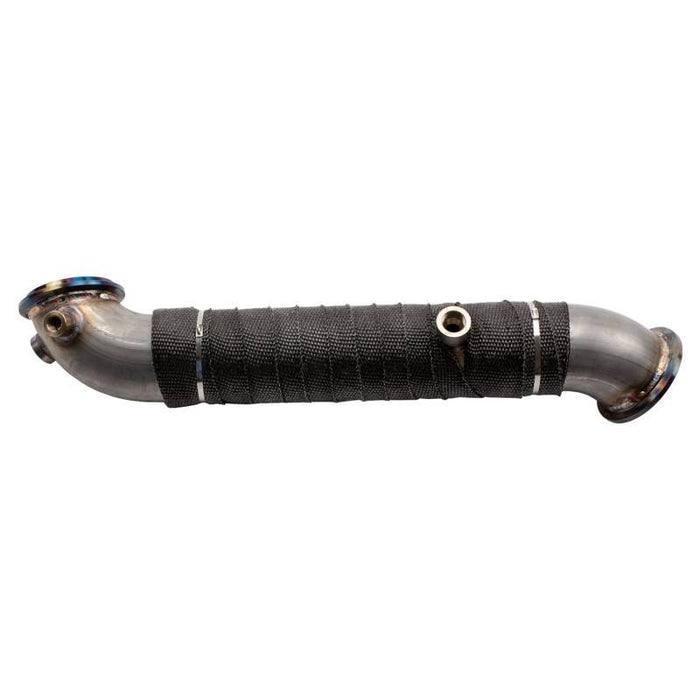 Wehrli WCF100704 11-15 Chevrolet 6.6L LML Duramax 3in Stainless Down Pipe (V-Band Style)