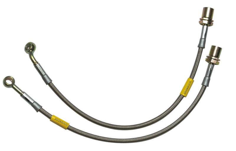 Goodridge STY0010-4 90-94 Toyota MR2 (SW20) & Turbo Stainless Steel Braided Brake Lines