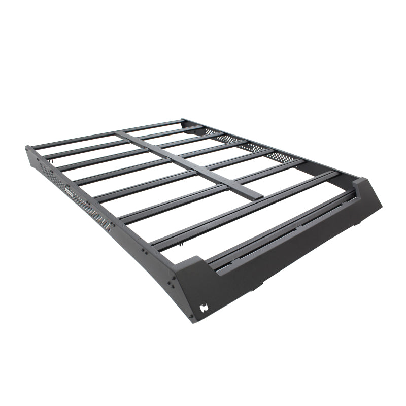Go Rhino 5933180T 22-23 Toyota Tundra CrewMax Ceros Low Profile Roof Rack - Tex. Blk