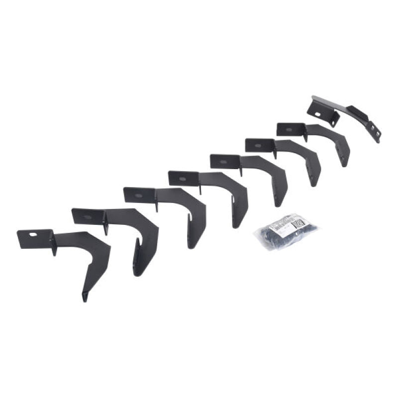 Go Rhino 6942356 15-22 GMC Canyon Crew Cab 4DR Mounting Brackets(V-Series V3/RB10 Slim/RB20 Slim) - Tex. Blk