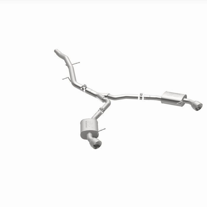 Magnaflow 19390 MagnaFlow 18-19 Audi A5 Dual Exit Polished Stainless CatBack Exhaust - 3in Main Piping Diameter