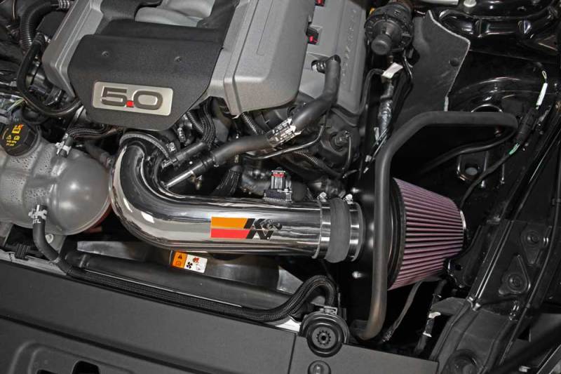 K&N Engineering 69-3535TP K&N 2015 Ford Mustang GT 5.0L V8 Typhoon Intake Kit