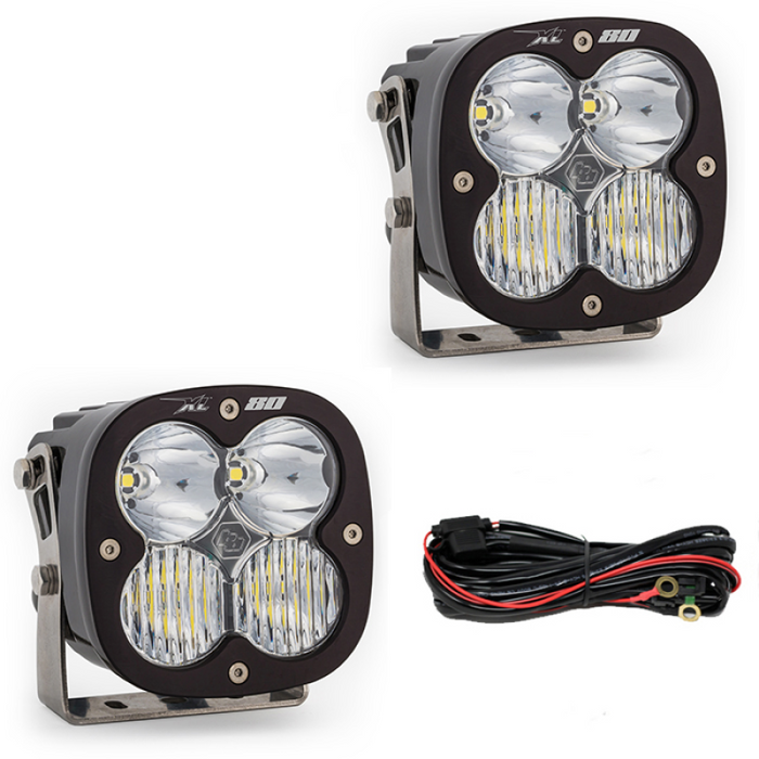 Baja Designs 447669 Jeep JL/JT Rubicon Steel Bumper LED Light Kit XL 80