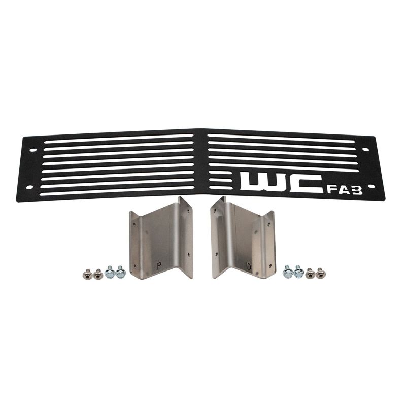 Wehrli WCF100290-FTB 15-19 Chevrolet Silverado HD 6.6L LML/L5P Duramax Bumper Grille - Fine Texture Black