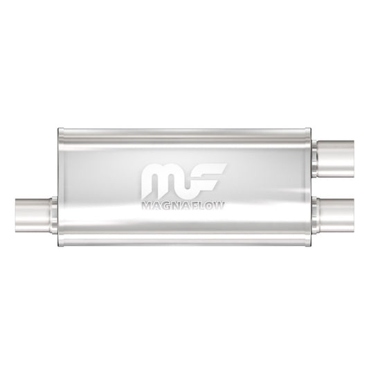 Magnaflow 12265 MagnaFlow Muffler Mag SS 18X5X8 2.5X2.5/2.5 O