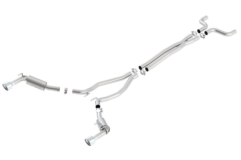 Borla 140532 14-15 Chevy Camaro SS 6.2L V8 Single Split Rear Exit ATAK Catback Exhaust