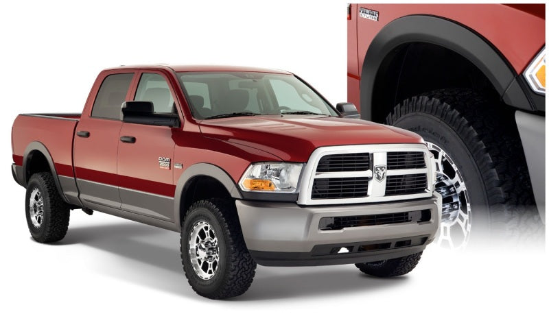 Bushwacker 50917-02 10-18 Dodge RAM 2500 Fleetside OE Style Flares 4pc 76.3/98.3in Bed - Black