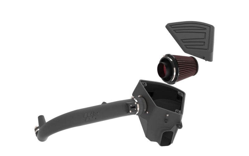 K&N Engineering 63-3113 K&N 19-20 Chevrolet 1500 2.7L L4 F/I AirCharger Performance Intake System