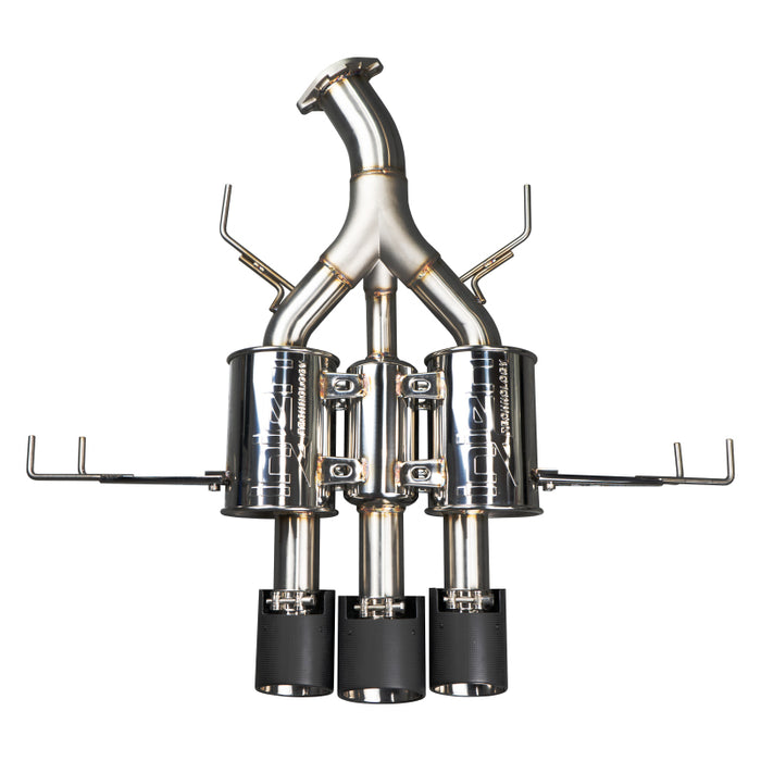 Injen SES1583CF 17-20 Honda Civic Type R 2.0L Turbo 3in 304SS Cat-Back Exhaust
