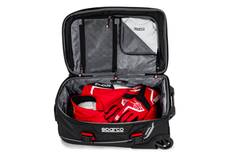 SPARCO 016438NRRS Sparco Bag Travel BLK/RED
