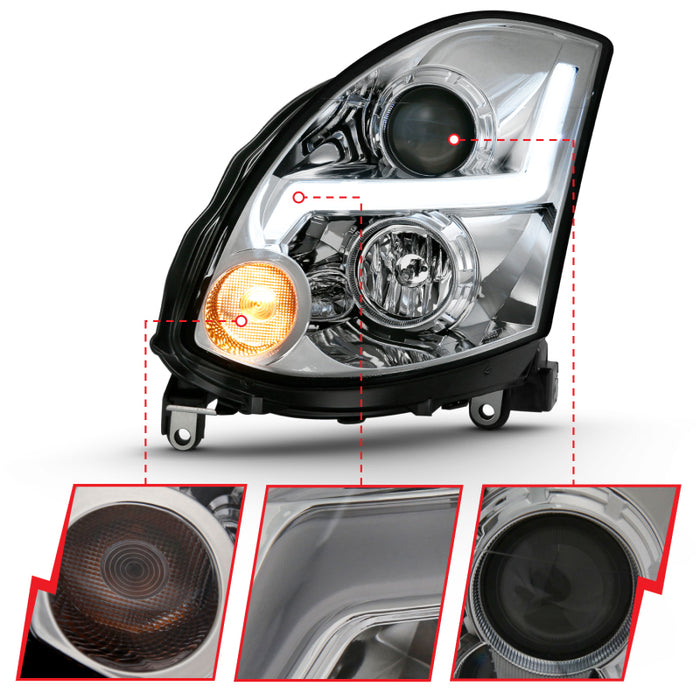 ANZO 121557 ANZ LED/Projector Headlights