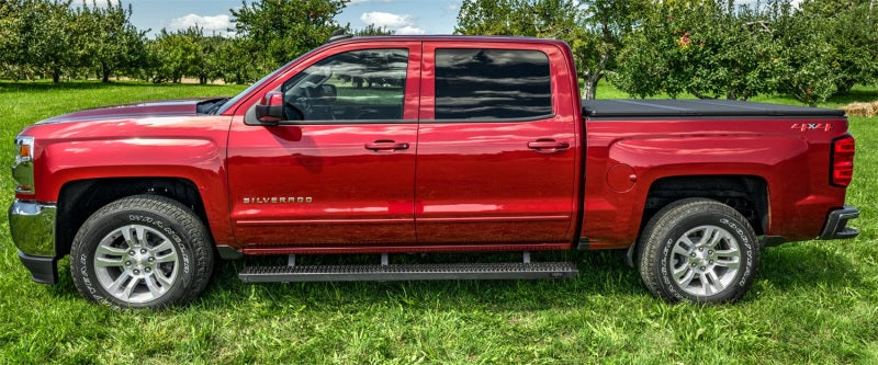 N-Fab GFC19CC-TX Growler Fleet 2019 Chevy/GMC 1500 Crew Cab - Cab Length - Tex. Black - 7in