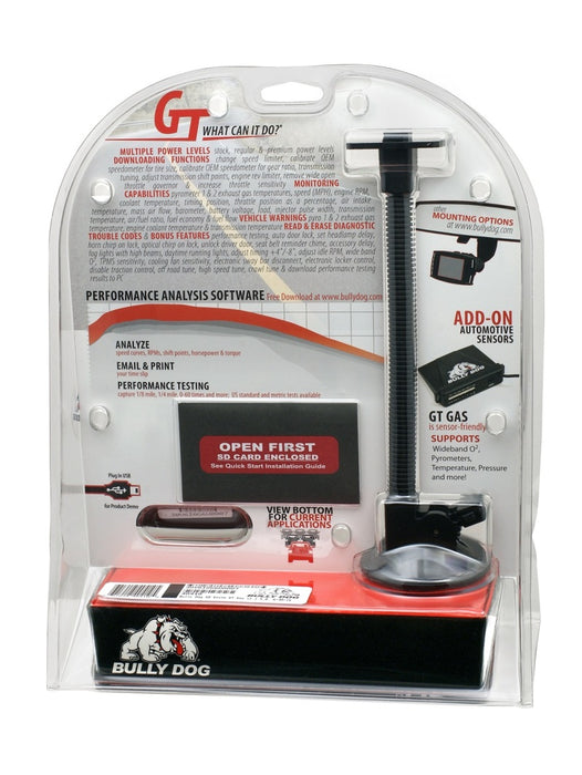 Bully Dog 40410 Triple Dog GT Gas Tuner and Gauge 50 State Legal (bd40417 is less expensive 49 State Unit)