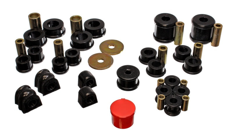 Energy Suspension 19.18101G 02-06 Subaru Impreza/WRX Black Hyper-Flex Master Bushing Set