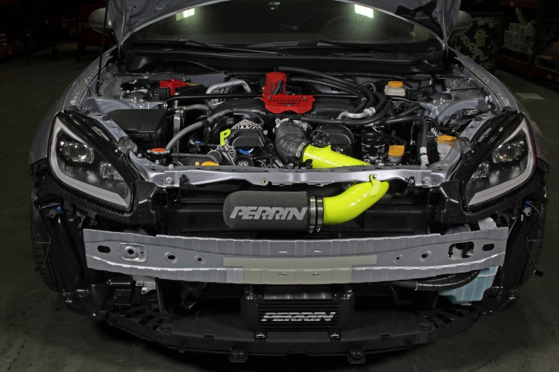 Perrin Performance PSP-INT-335NY PERRIN 22-26 Subaru BRZ / Toyota GR86 Cold Air Intake - Neon Yellow
